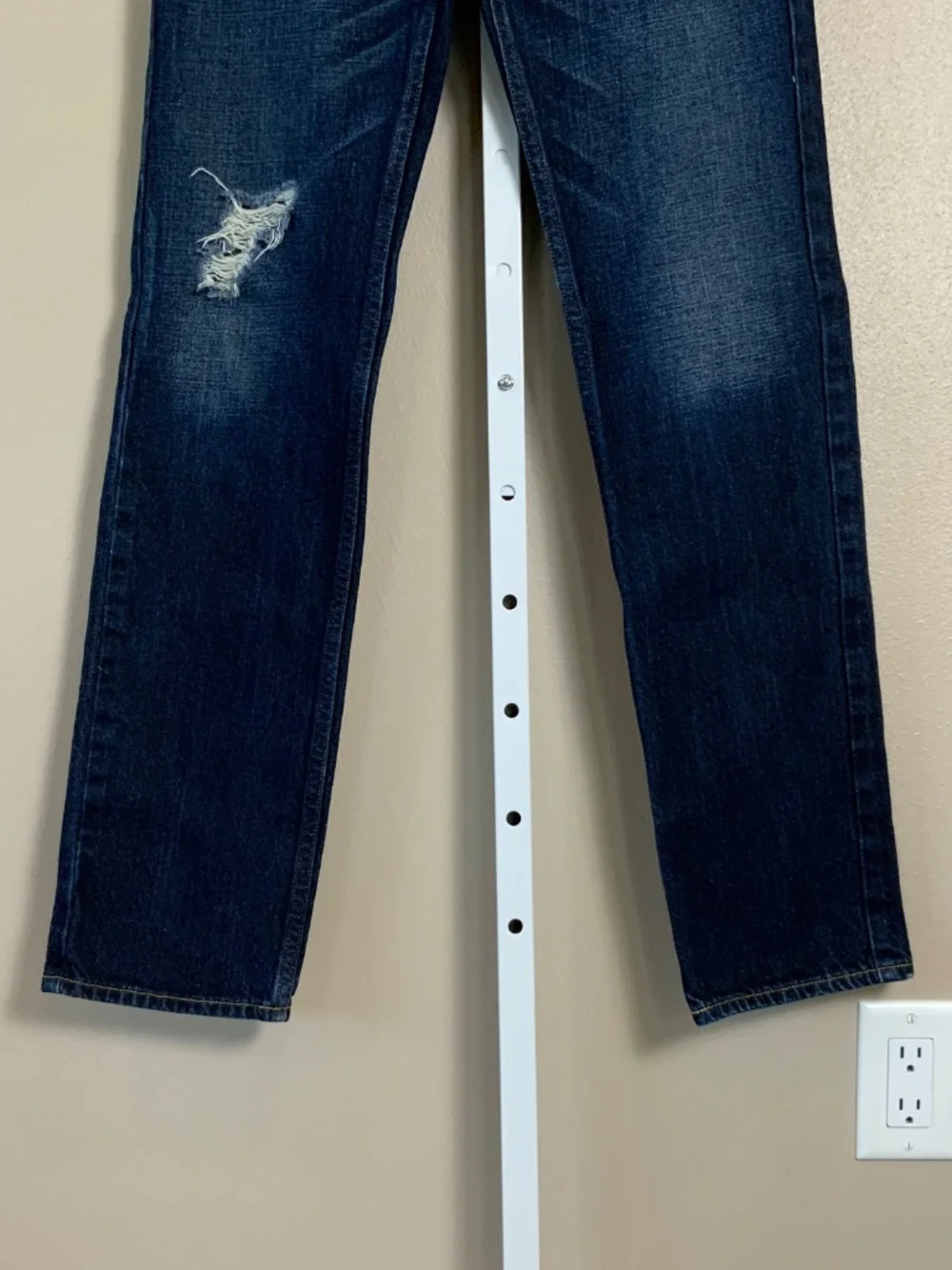 Hollister Distressed Denim Blue Jeans